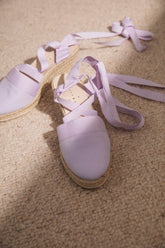 Espadrilles Caspienne parme