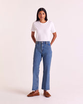 Jean Jules bleu vintage (le bootcut)