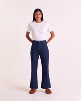 Jean Jules bleu brut (le bootcut)