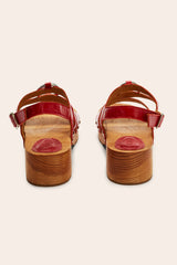 Sandales Lysia rouge