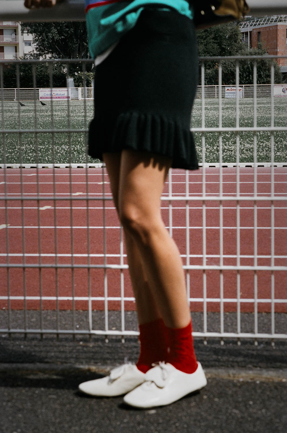 Chaussettes Anta rouge