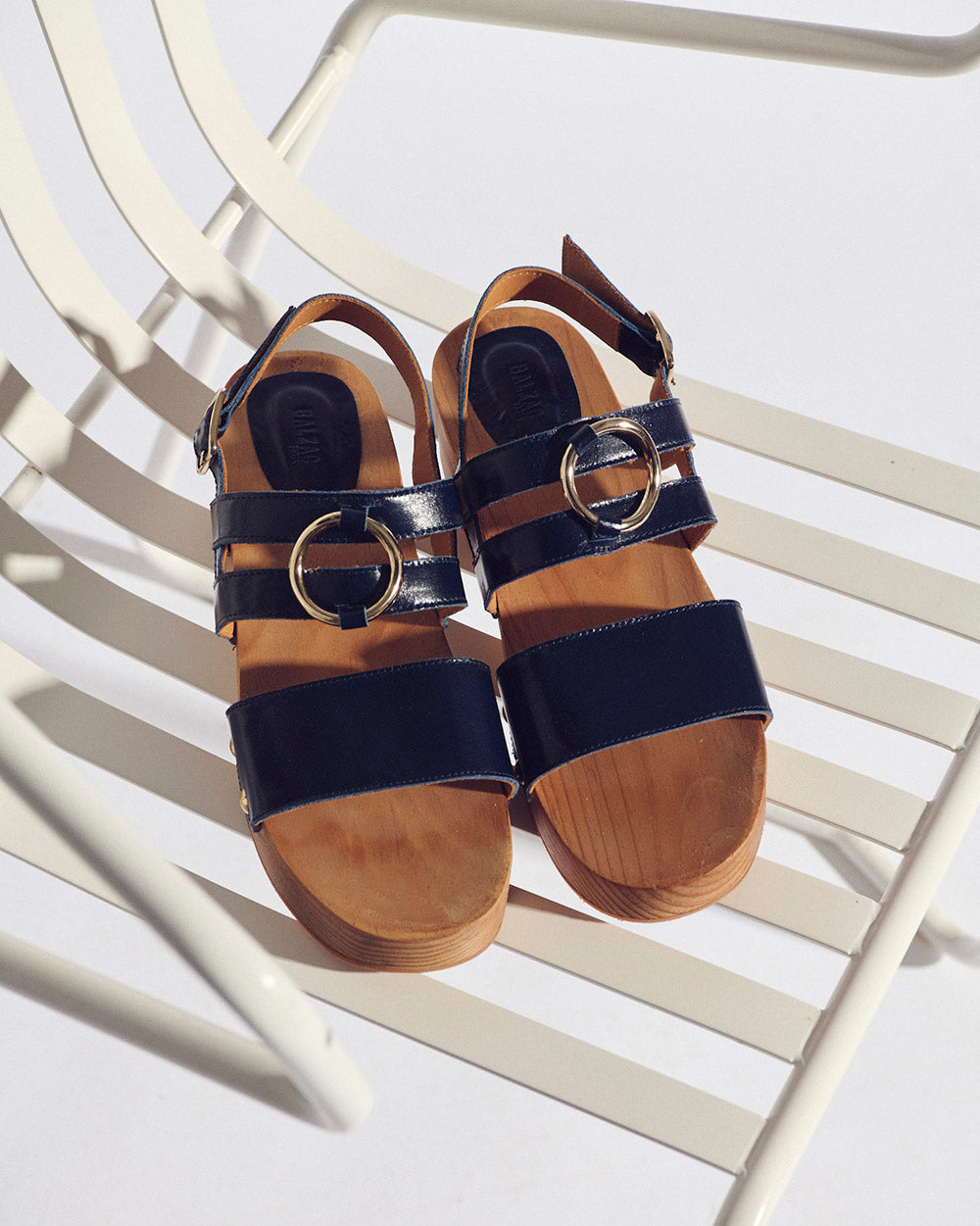 Sandales Lysia bleu marine