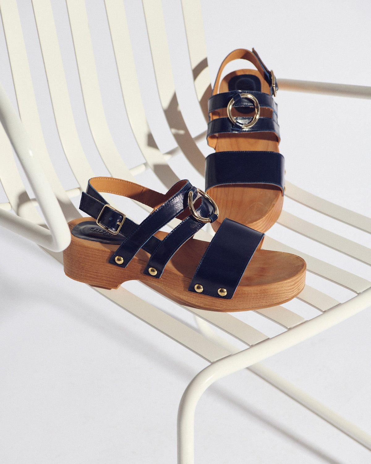 Sandales Lysia bleu marine