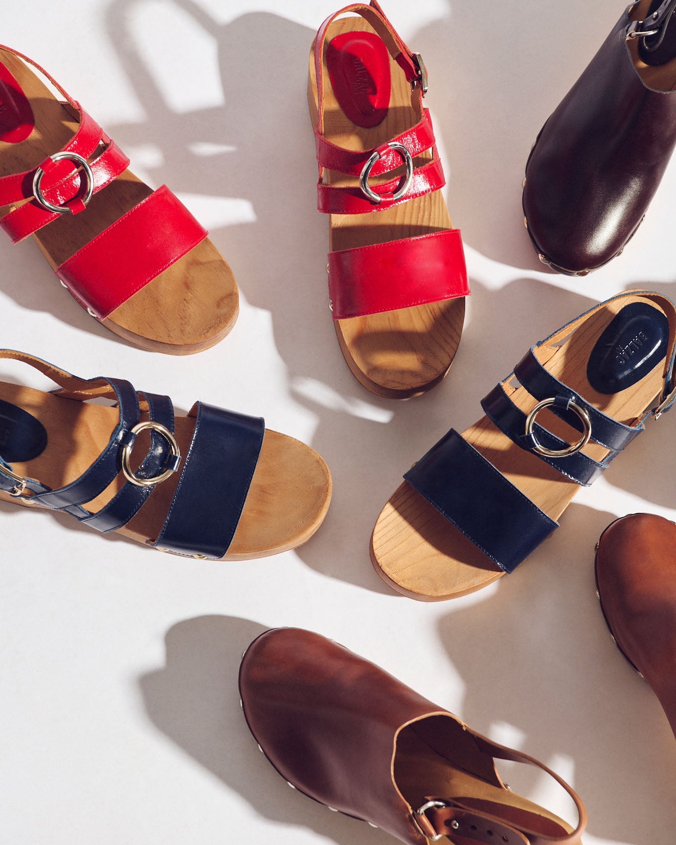 Sandales Lysia rouge