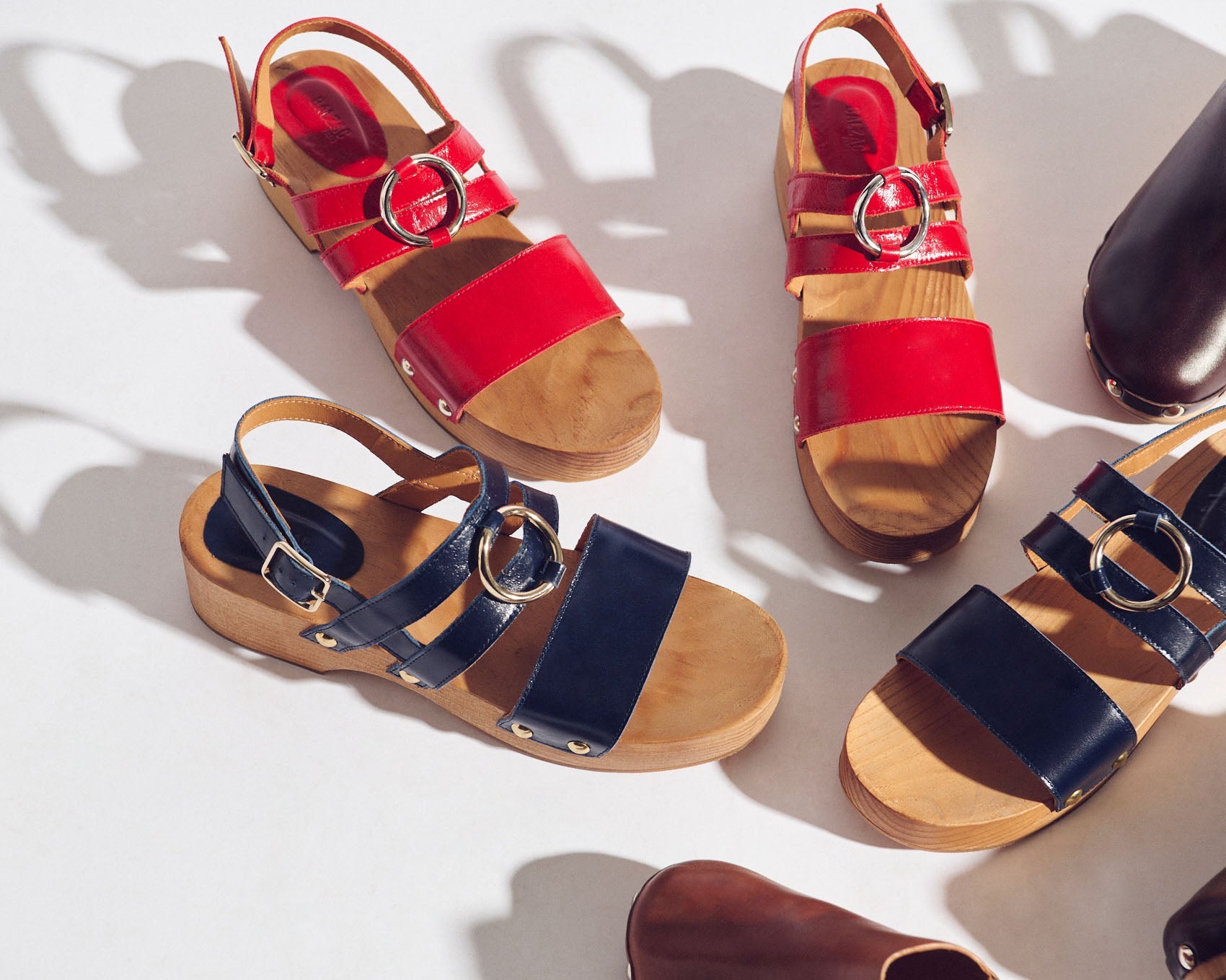 Sandales Lysia rouge