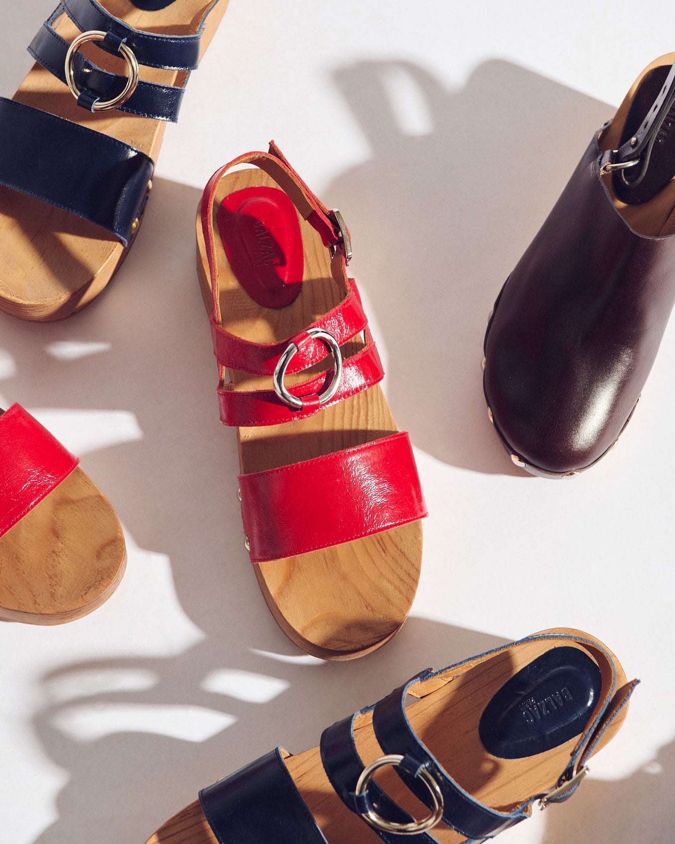 Sandales Lysia rouge