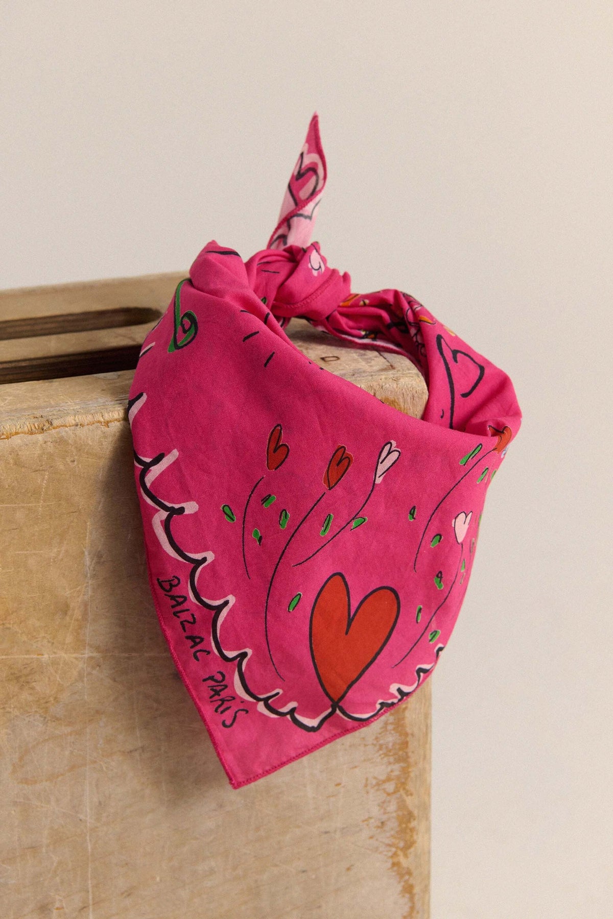 Foulard Paros imprimé anniversaire