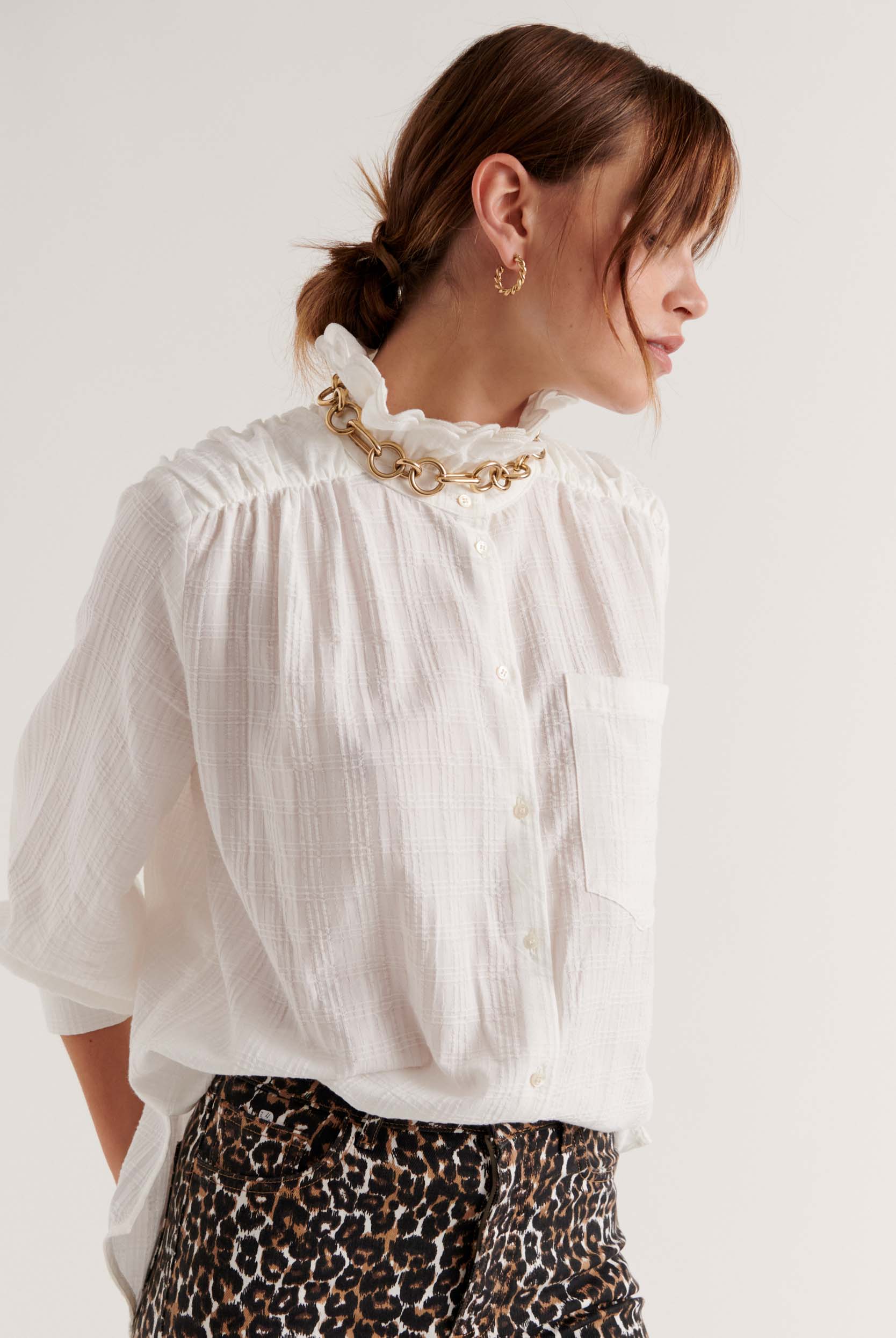 Collier Hélène doré