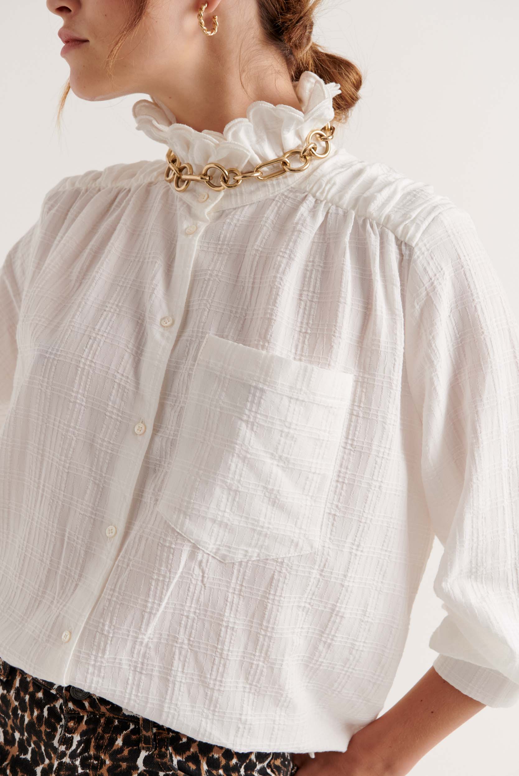 Collier Hélène doré