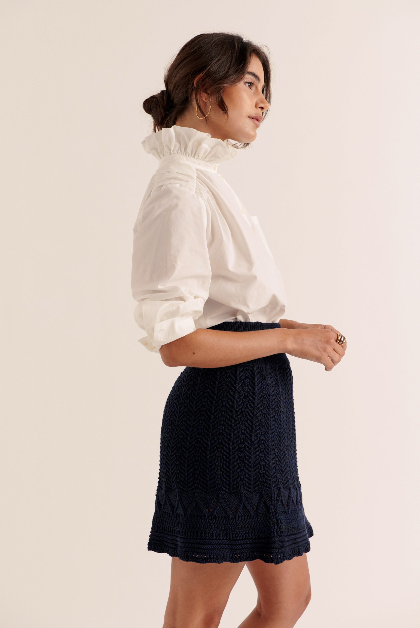 Chemise Léonor blanc naturel