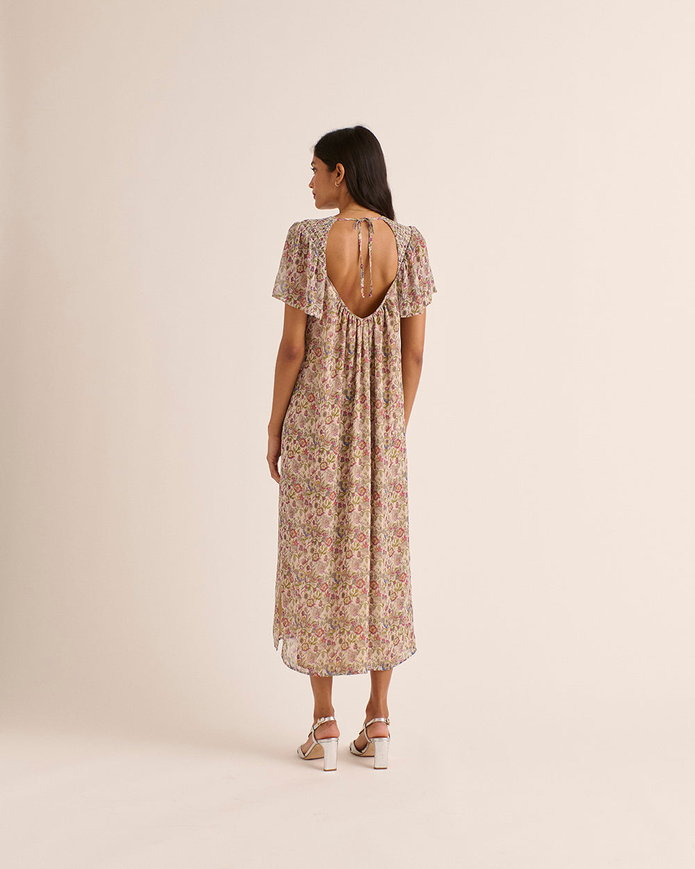 Robe Valence imprimé sunset flower