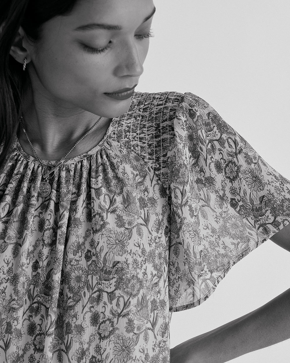 Robe Valence imprimé sunset flower