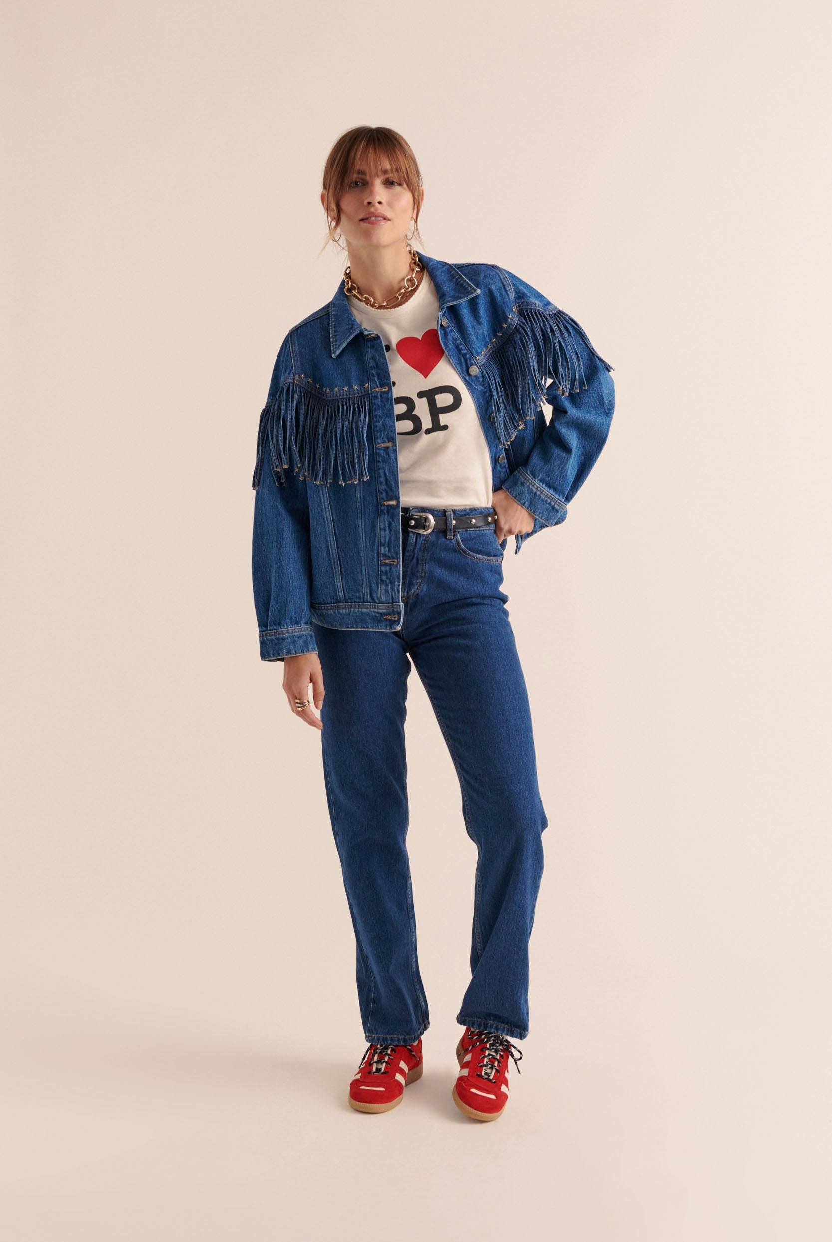 Jean Fauve bleu midi
