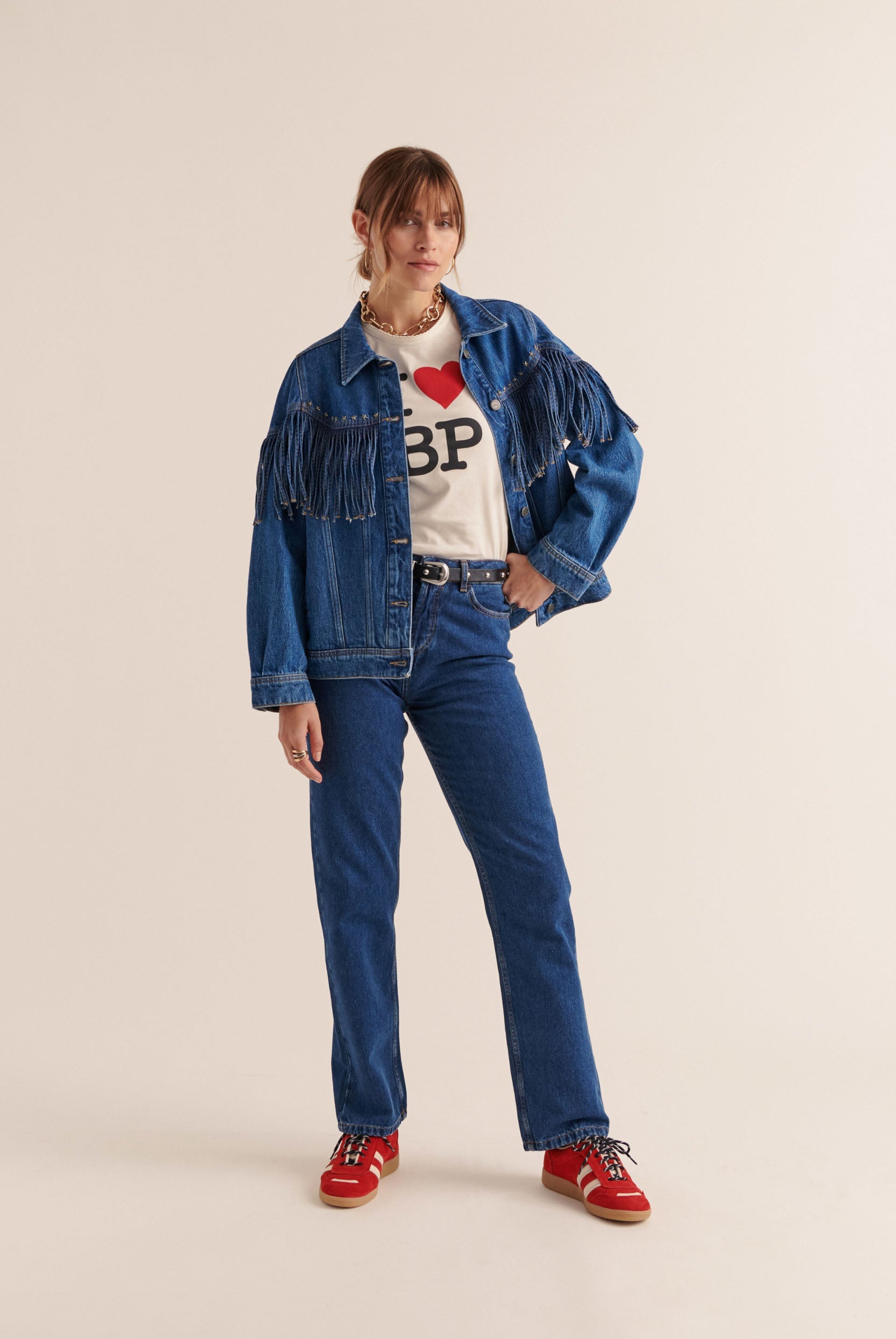 Jean Fauve bleu midi