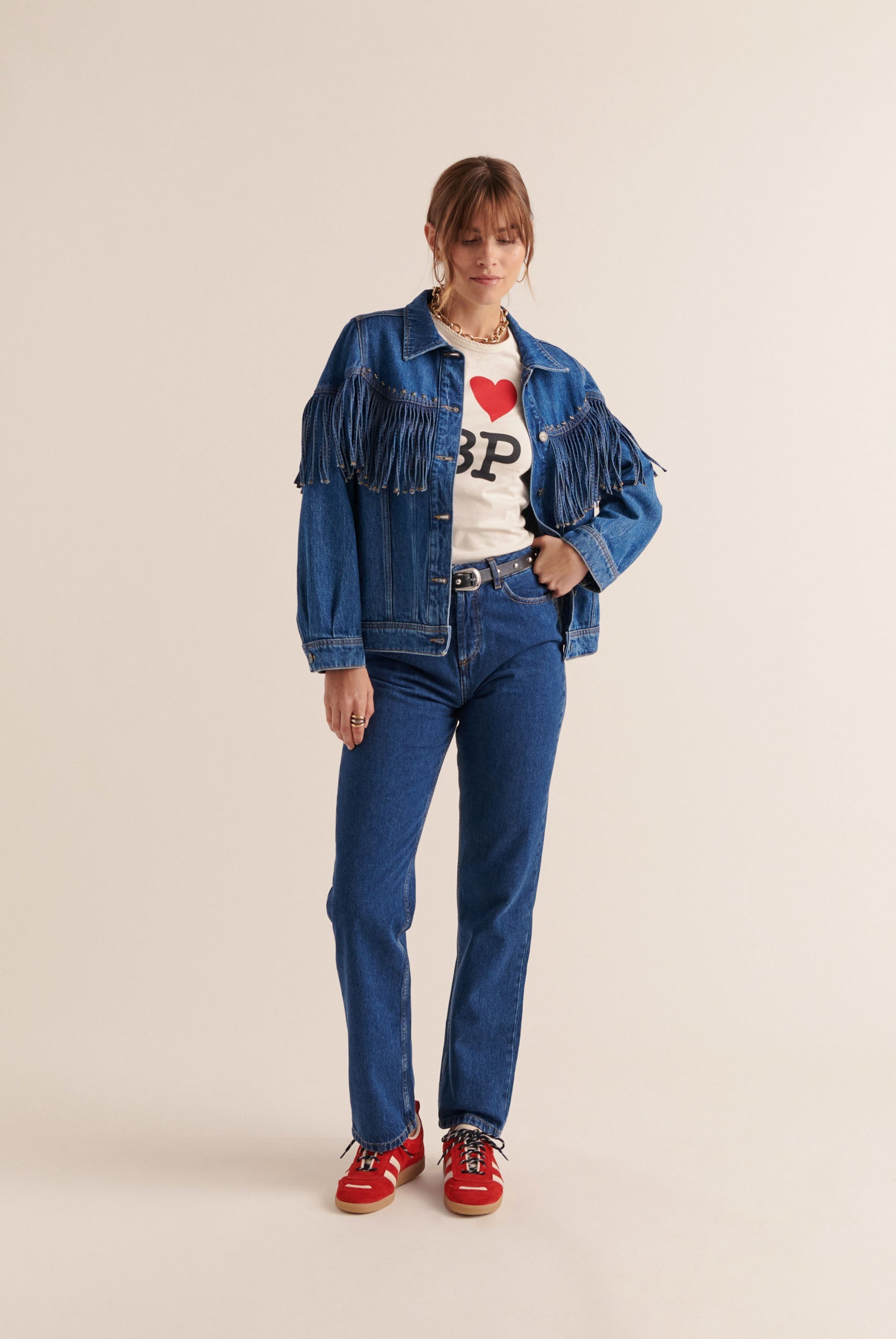 Jean Fauve bleu midi