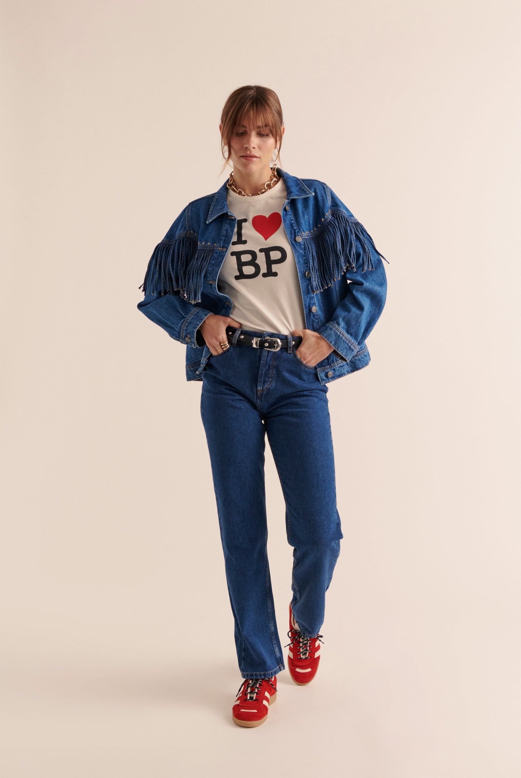 Jean Fauve bleu midi