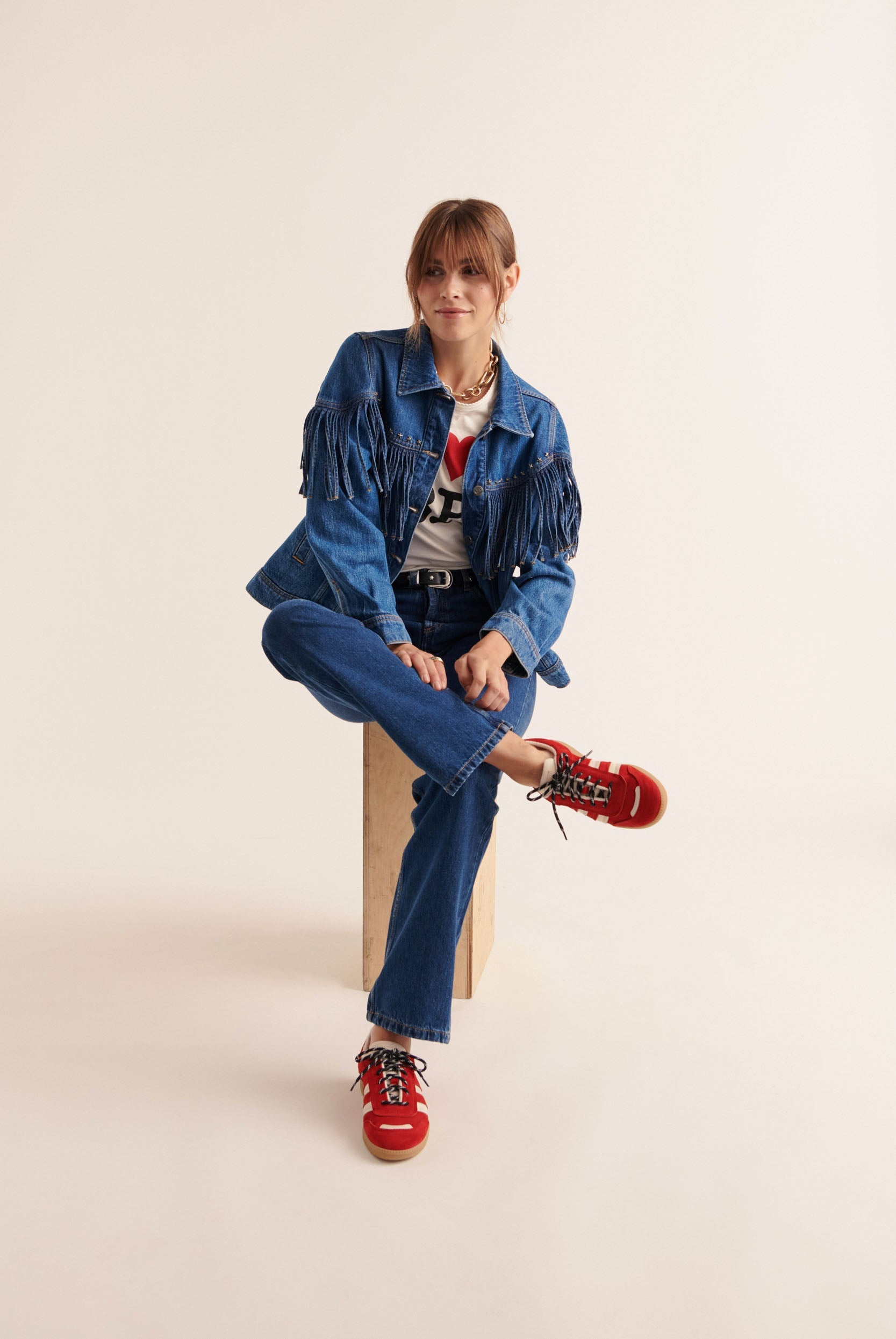 Jean Fauve bleu midi