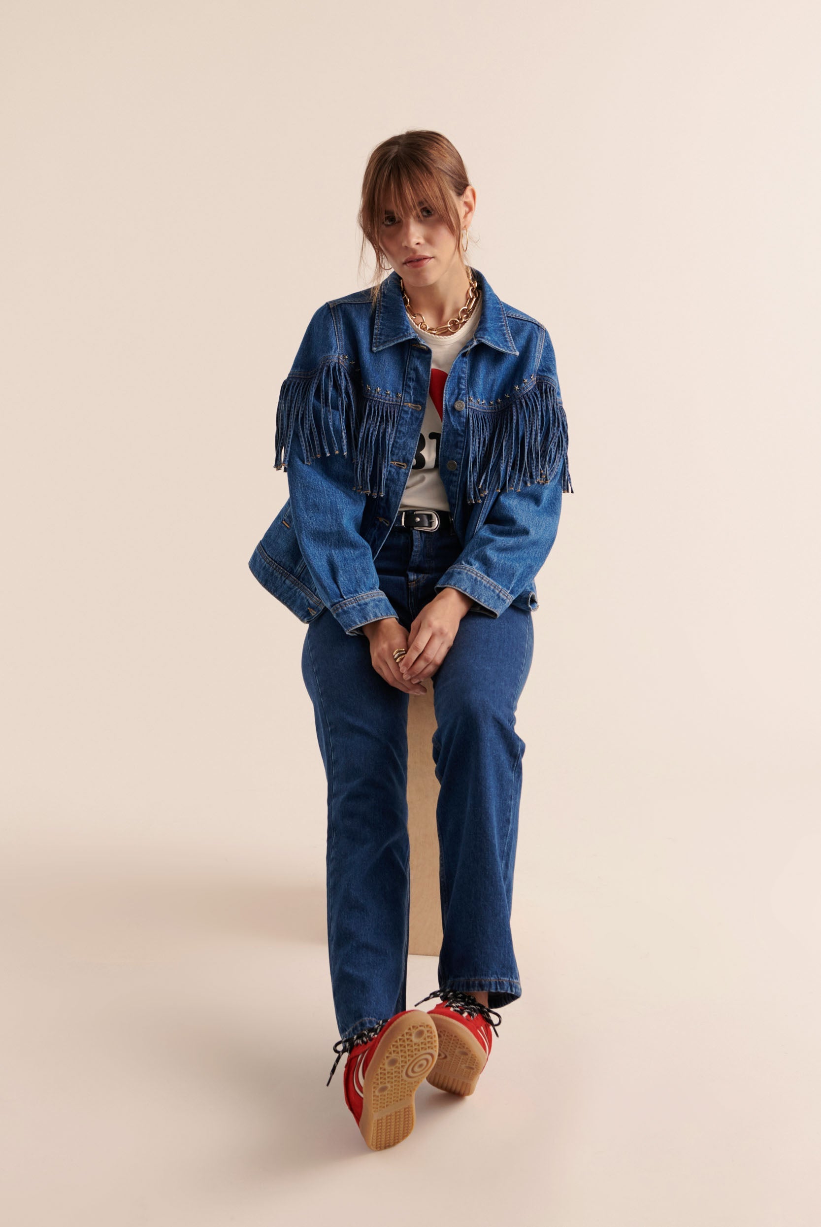 Jean Fauve bleu midi