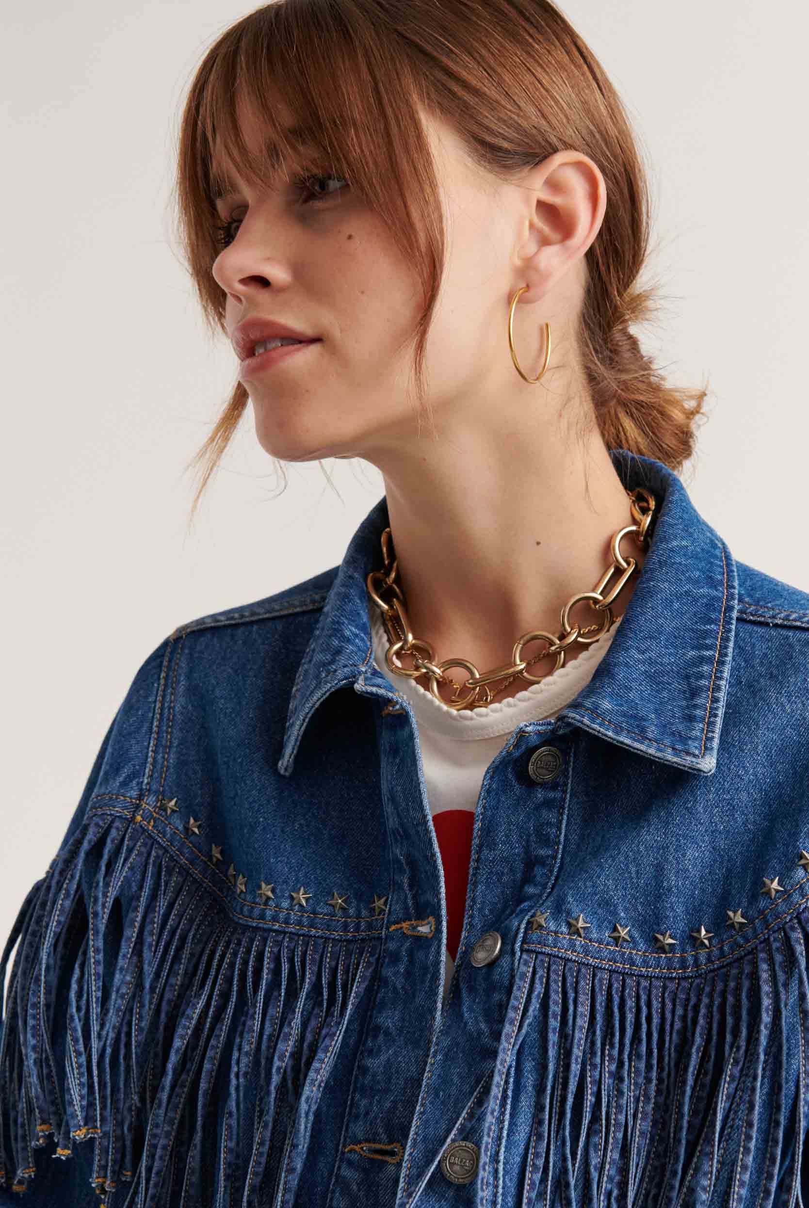 Collier Hélène doré