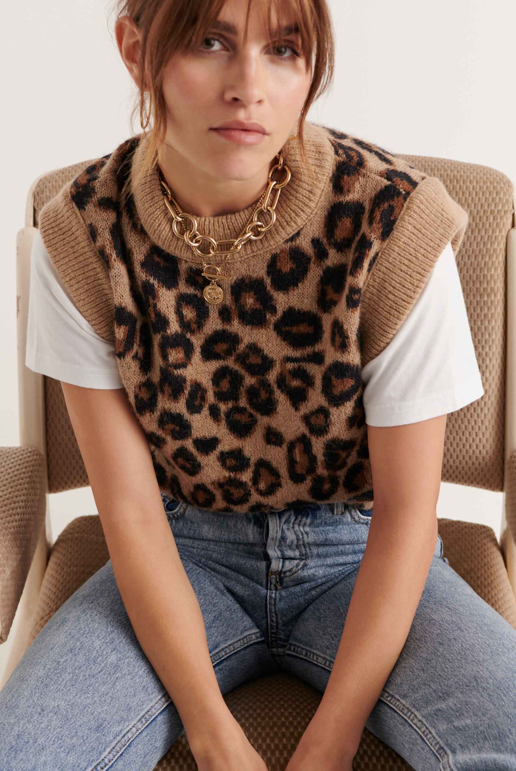 Collier Hélène doré