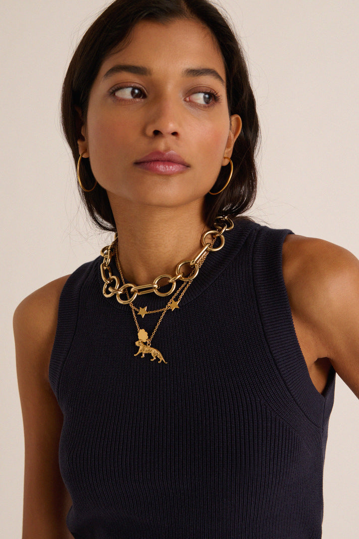 Collier Hélène doré