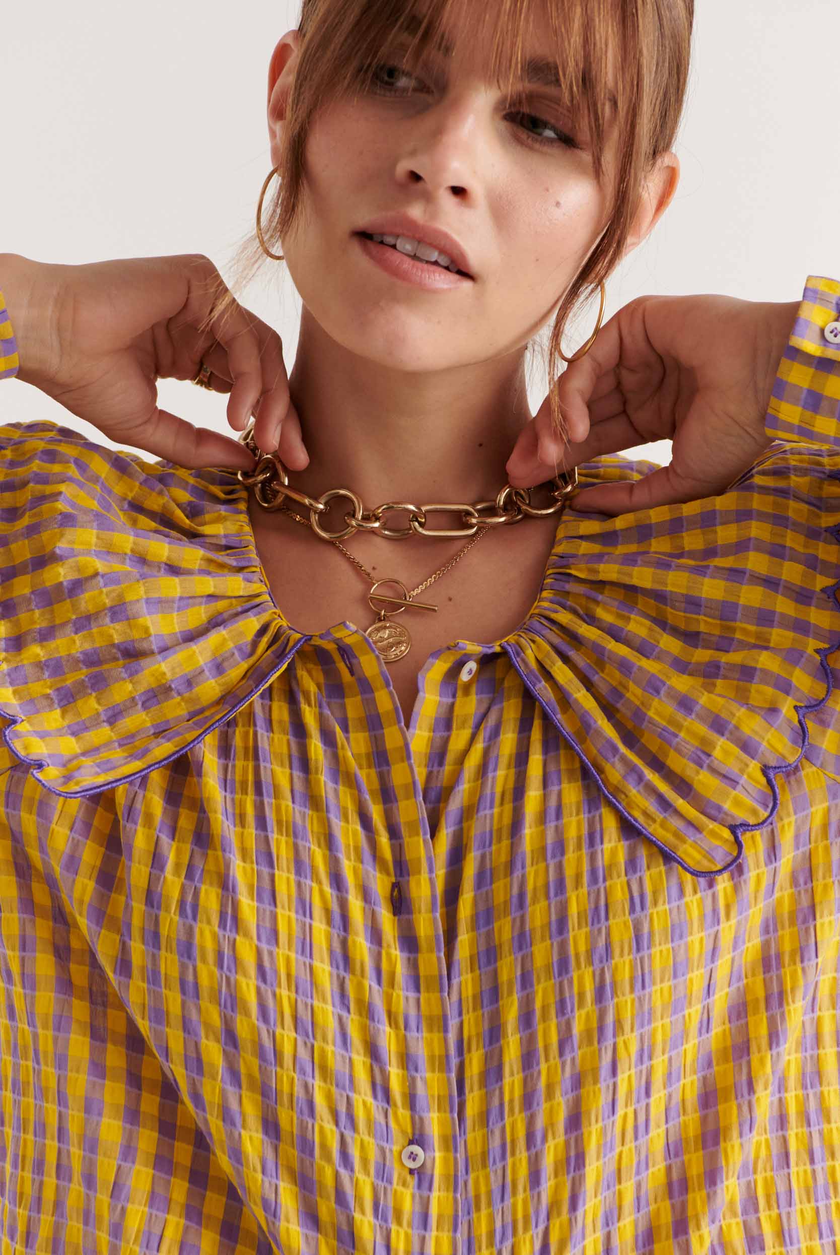 Collier Hélène doré