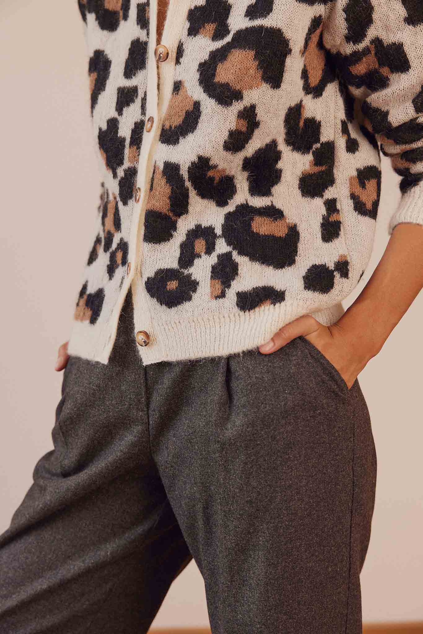 Pantalon John gris chiné