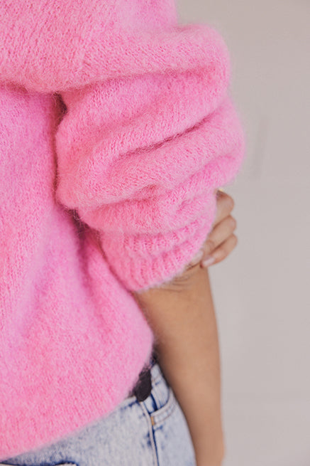 Cardigan Douceur rose
