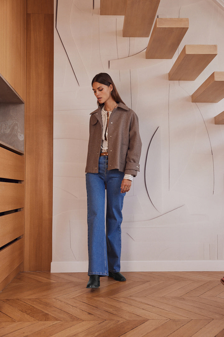 Manteau Beauny chataigne