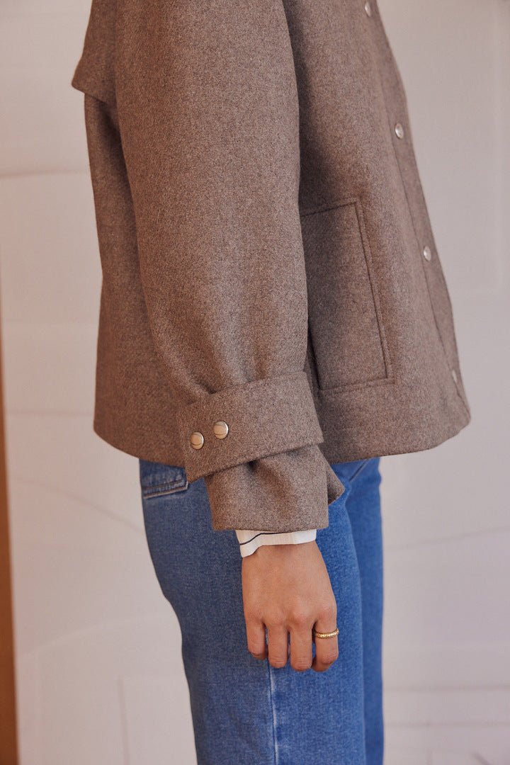 Manteau Beauny chataigne