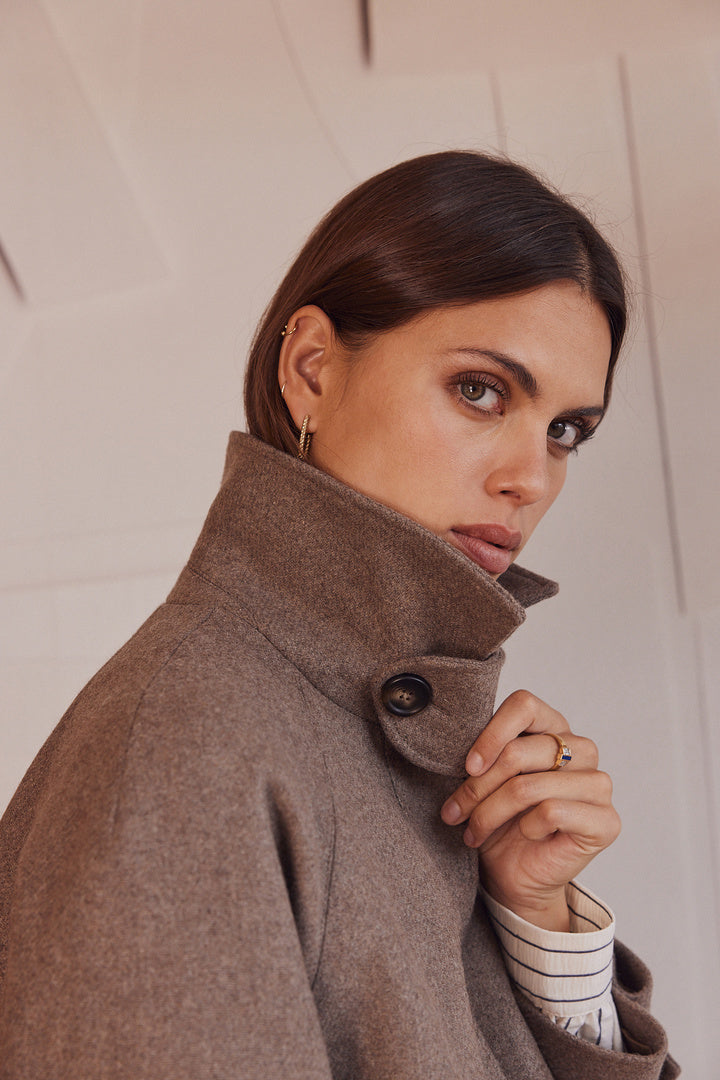 Manteau Beauny chataigne