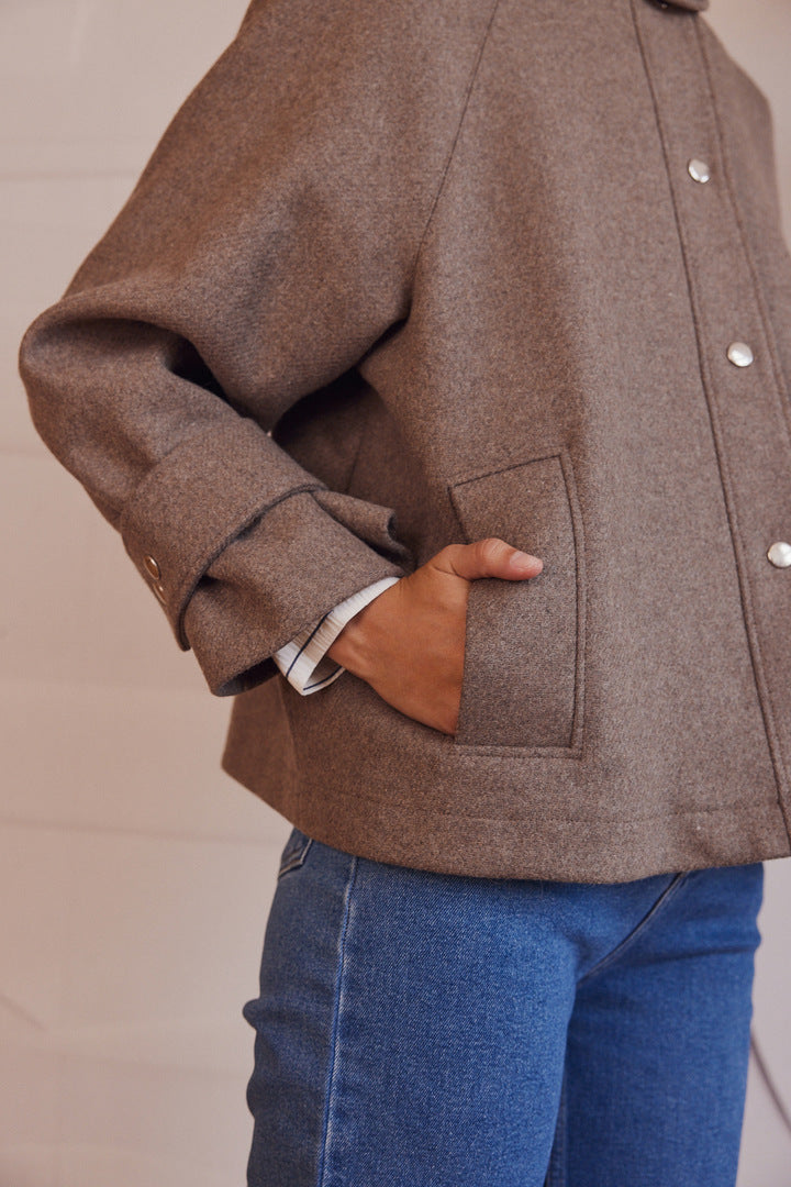 Manteau Beauny chataigne