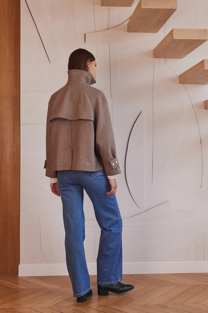 Manteau Beauny chataigne