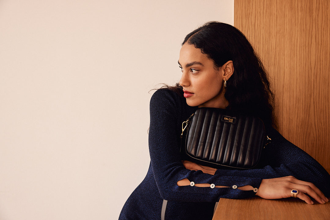 Sac César noir vegan