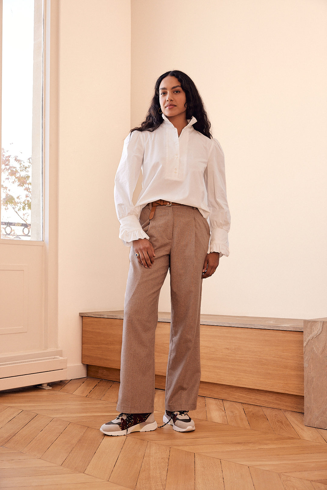 Blouse Source blanc naturel