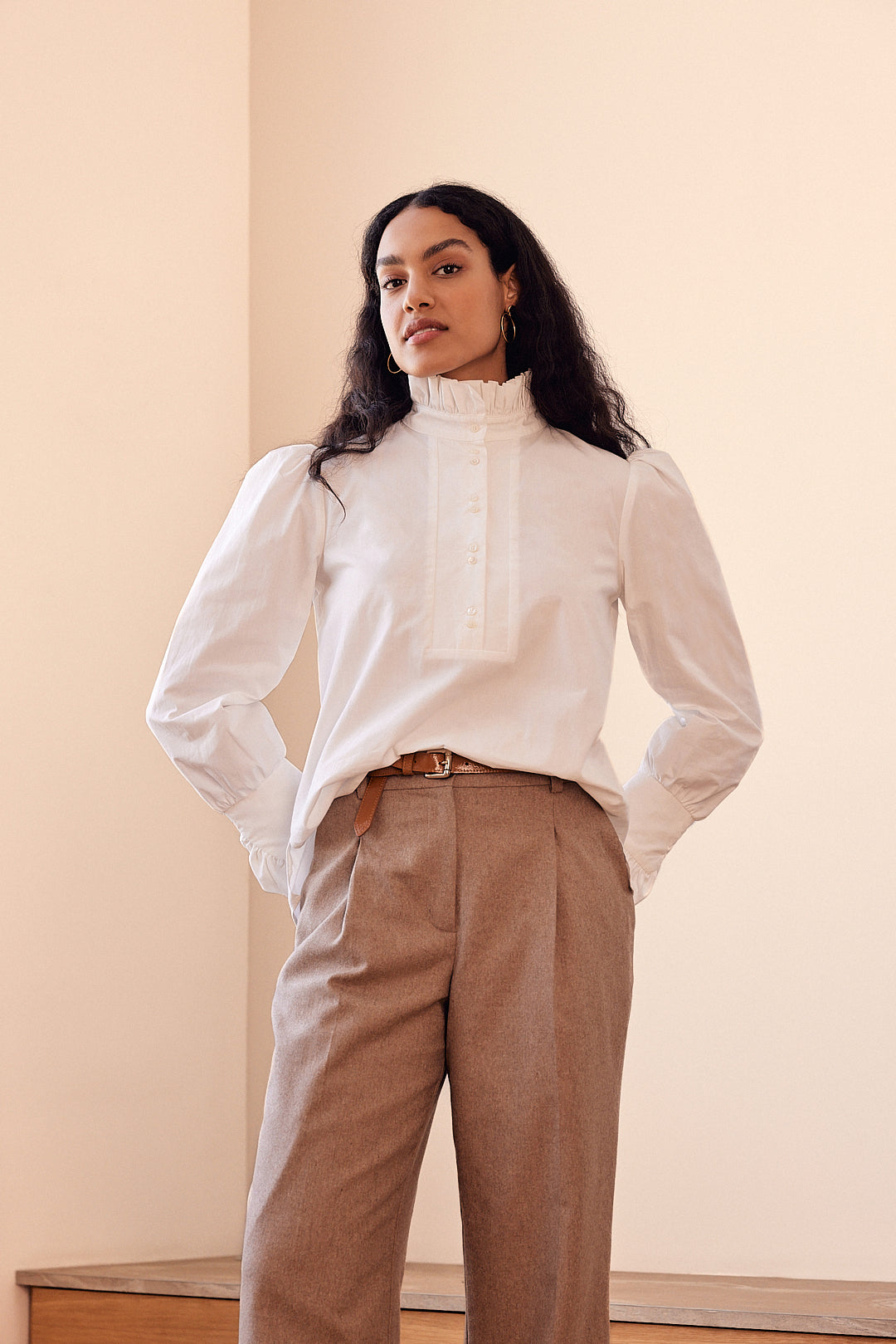Blouse Source blanc naturel