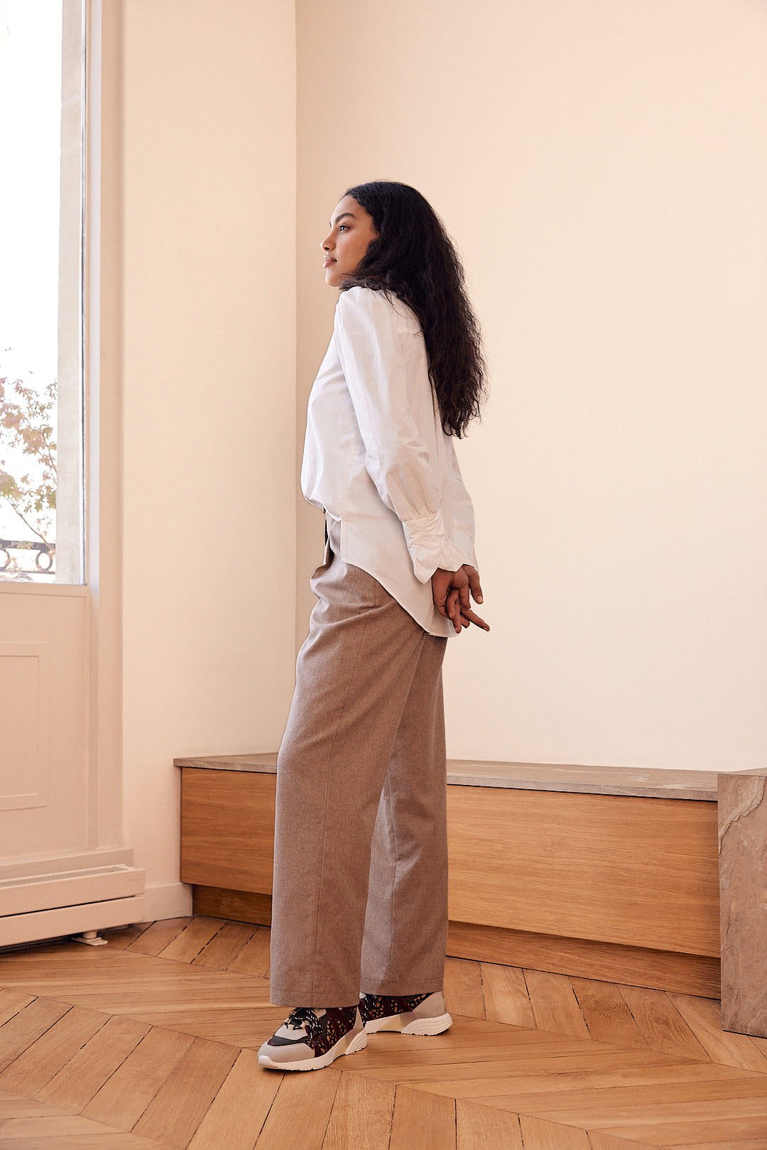 Blouse Source blanc naturel