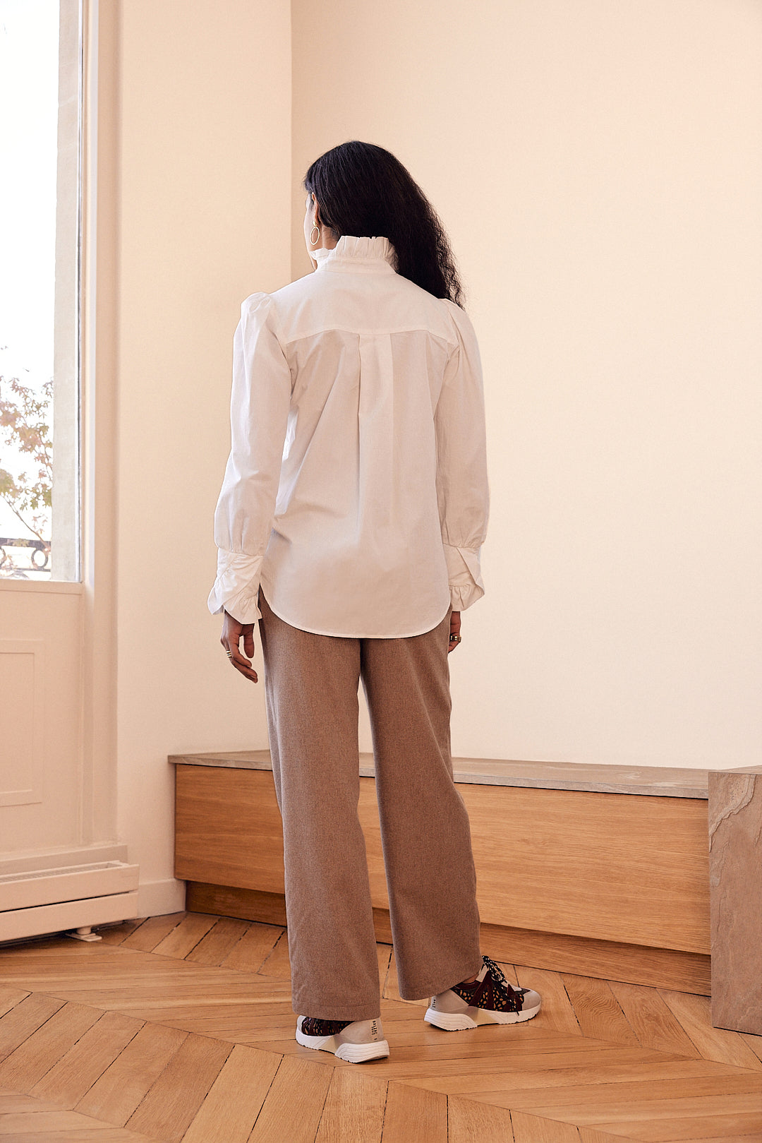 Blouse Source blanc naturel