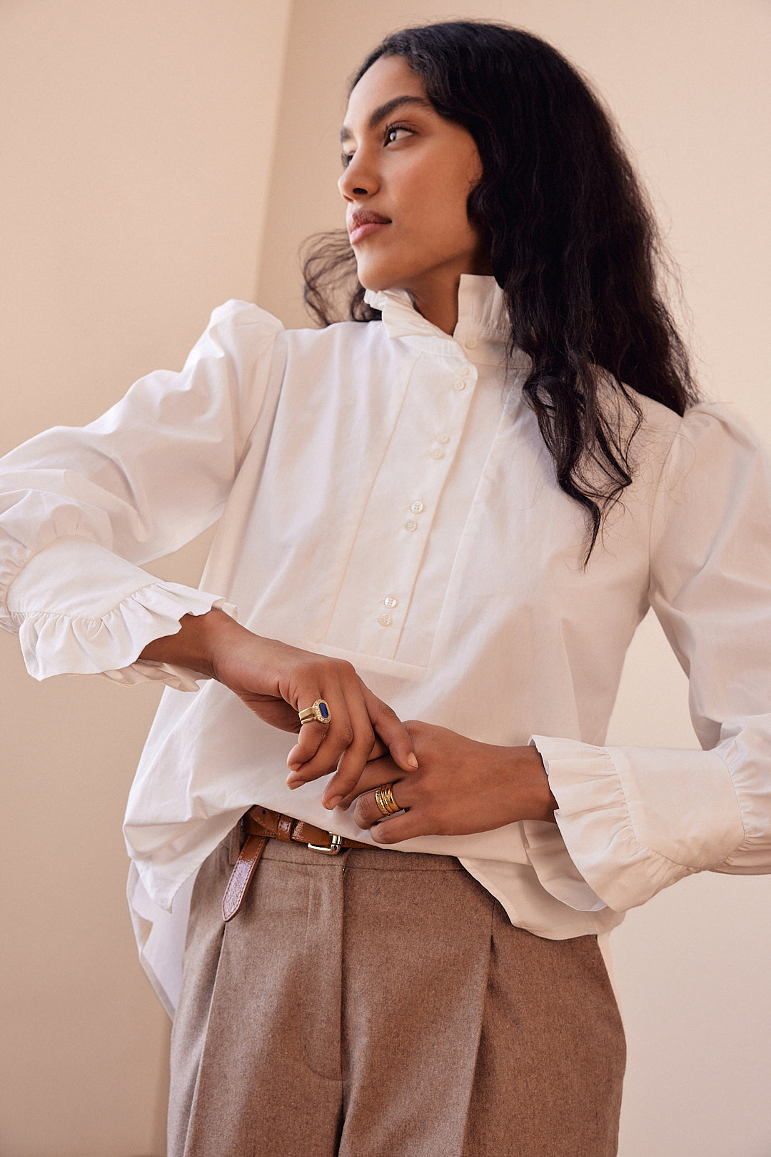 Blouse Source blanc naturel