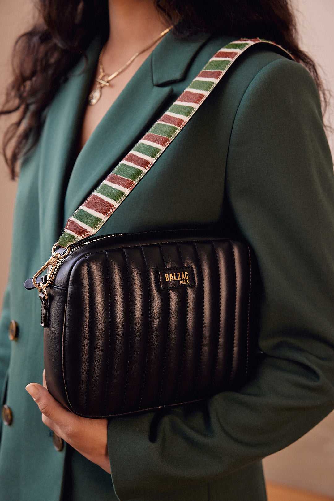 Sac César noir vegan