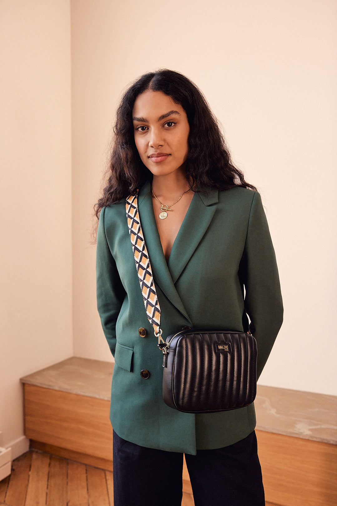 Sac César noir vegan