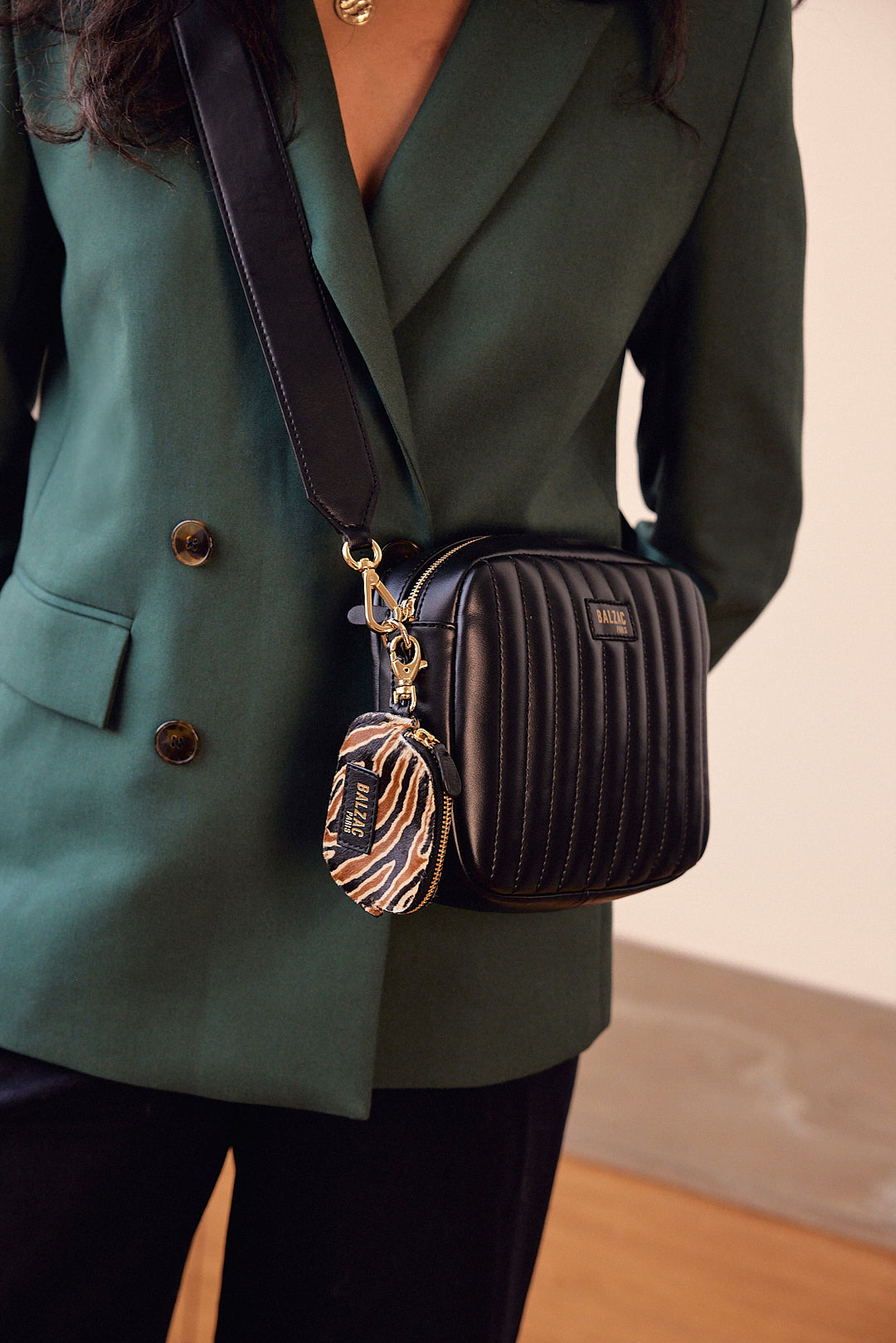 Sac César noir vegan