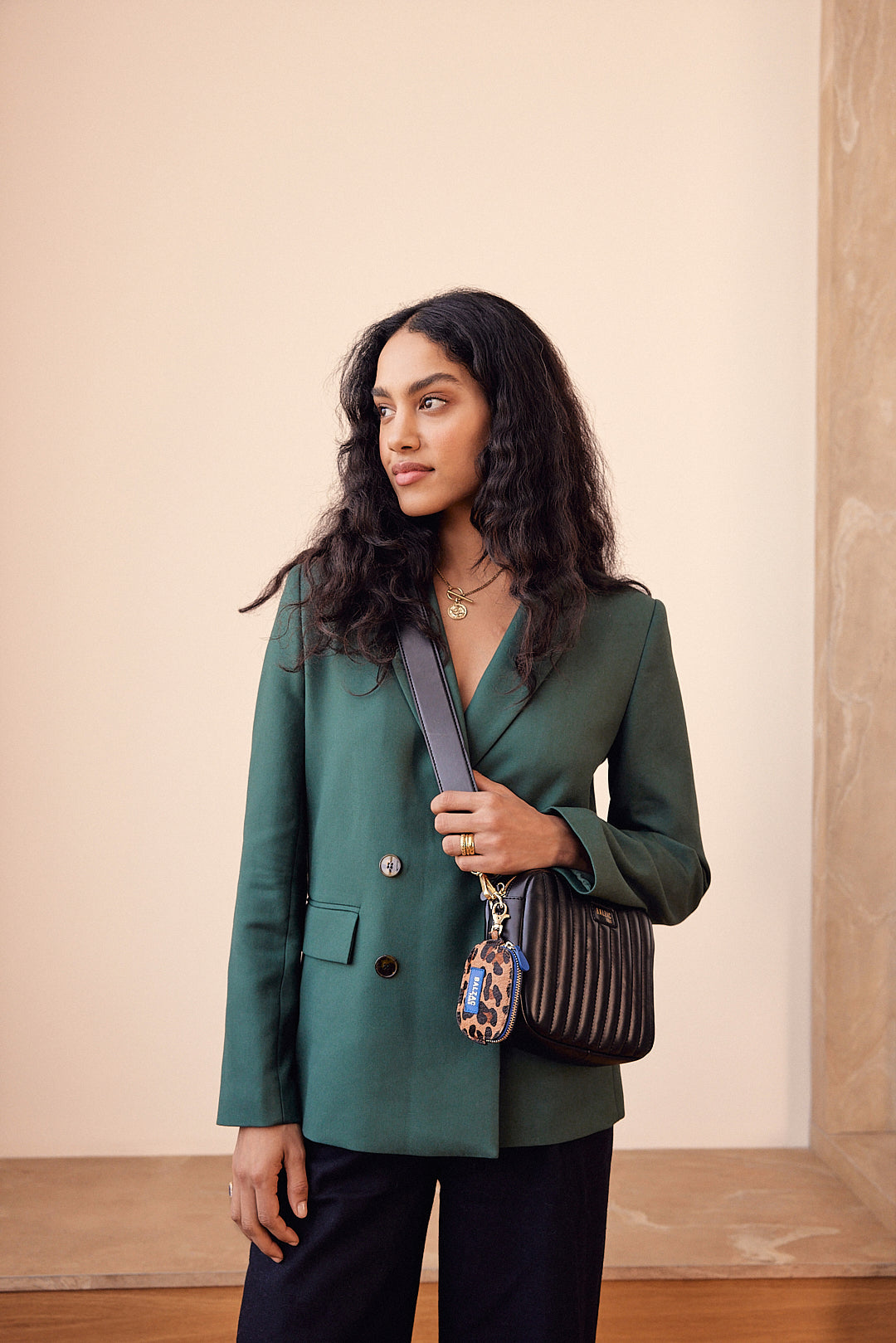 Sac César noir vegan