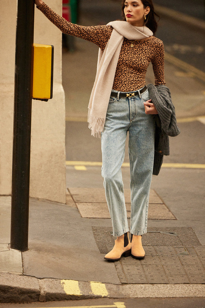 Écharpe Public beige