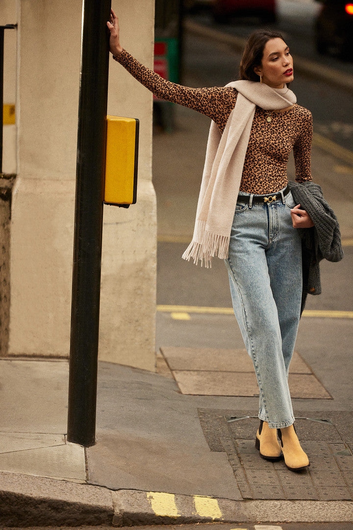 Écharpe Public beige