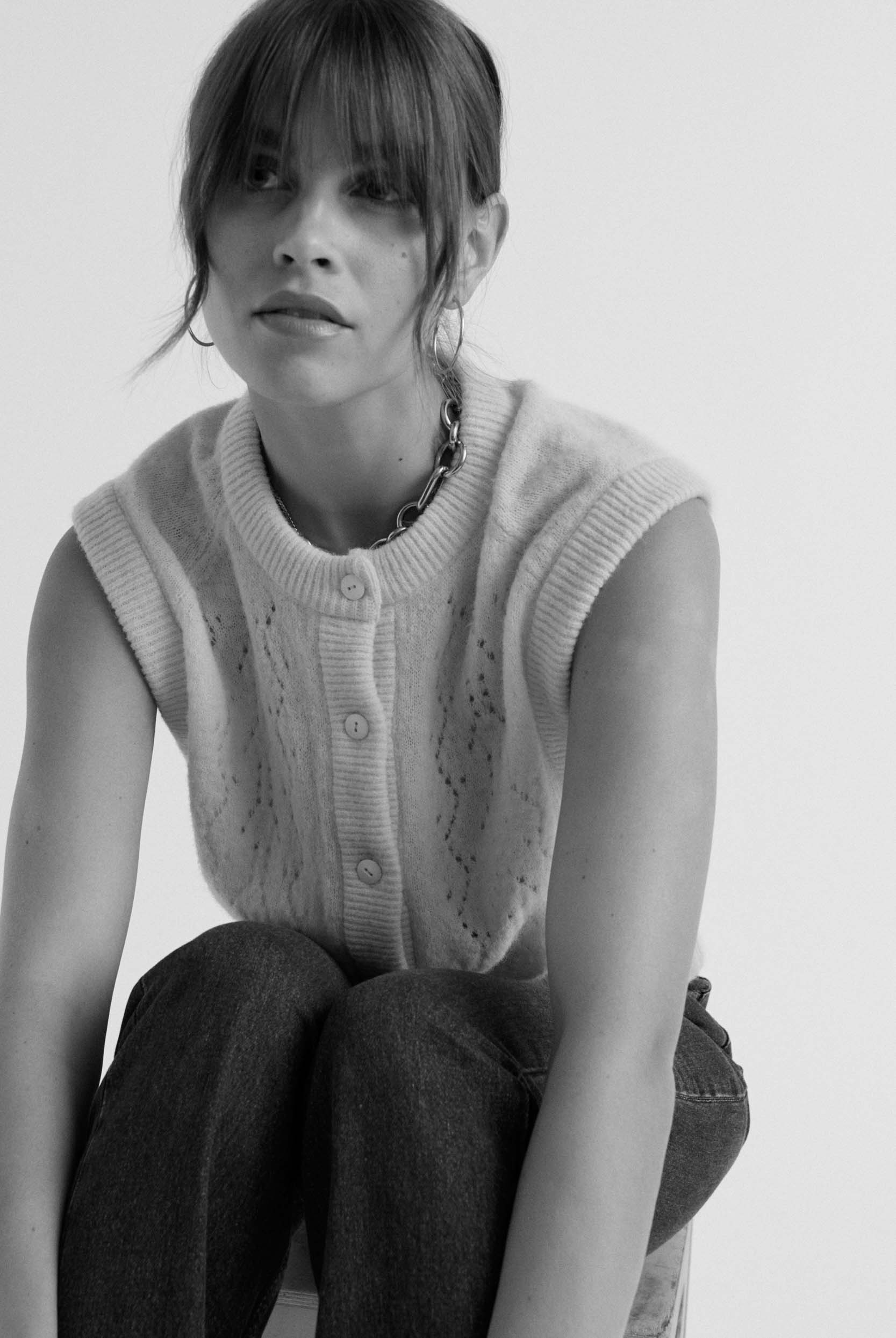 Cardigan Brooke jaune