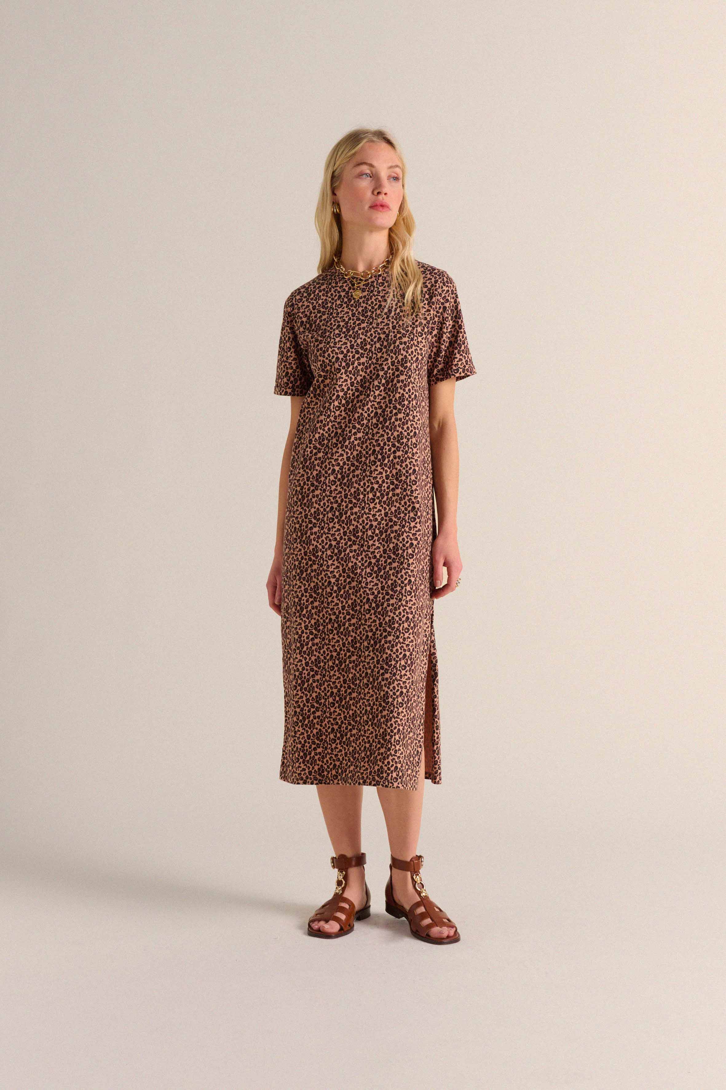 Robe Claodia léopard