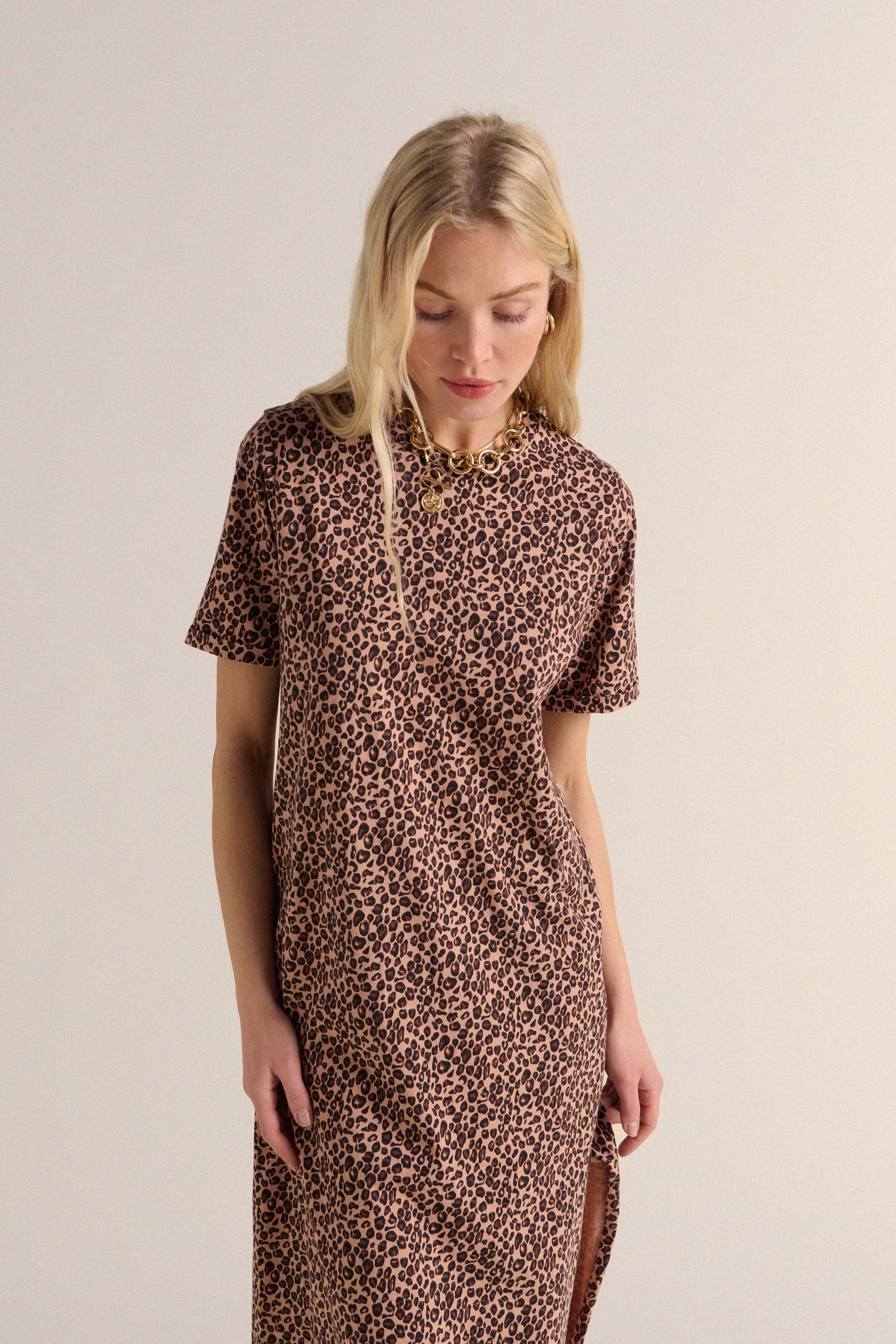 Robe Claodia léopard