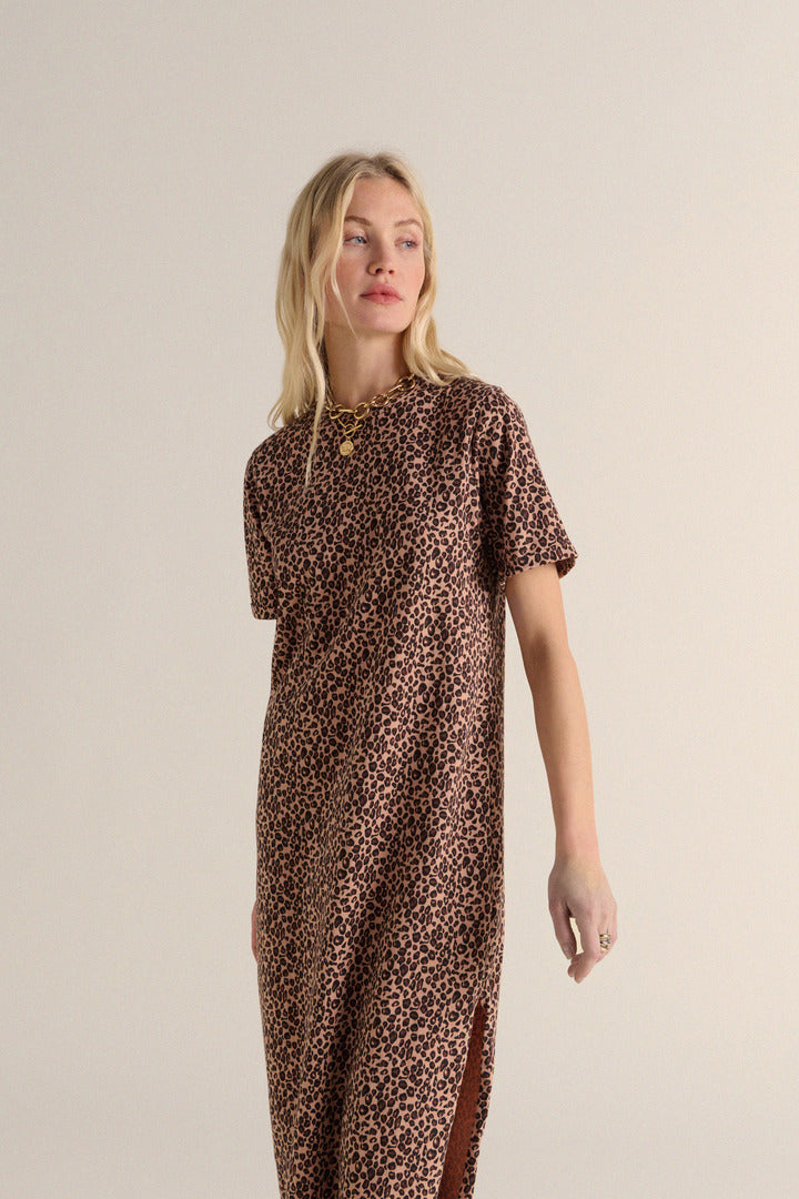 Robe Claodia léopard