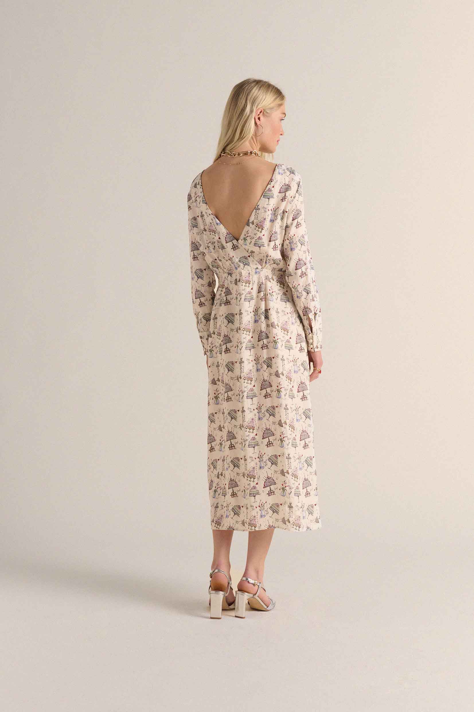 Robe Sereine imprimé anniversaire